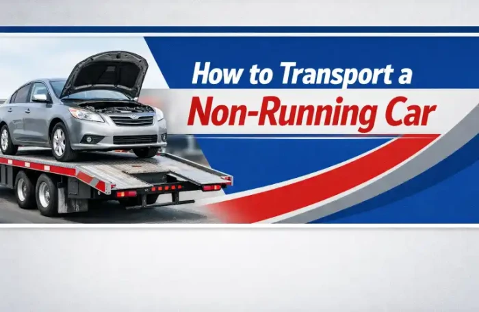 How to Transport a Non-Running Car